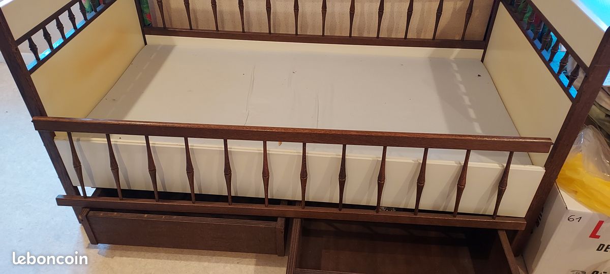 Lit enfant tiroirs et matelas (image 4)