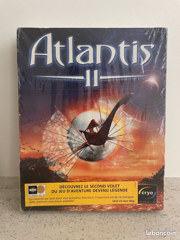 Jeu PC big box - Atlantis 2 - Neuf sous blister - FR