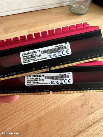 Ram DDR4 16 Go (2x8) 3600MHz 2