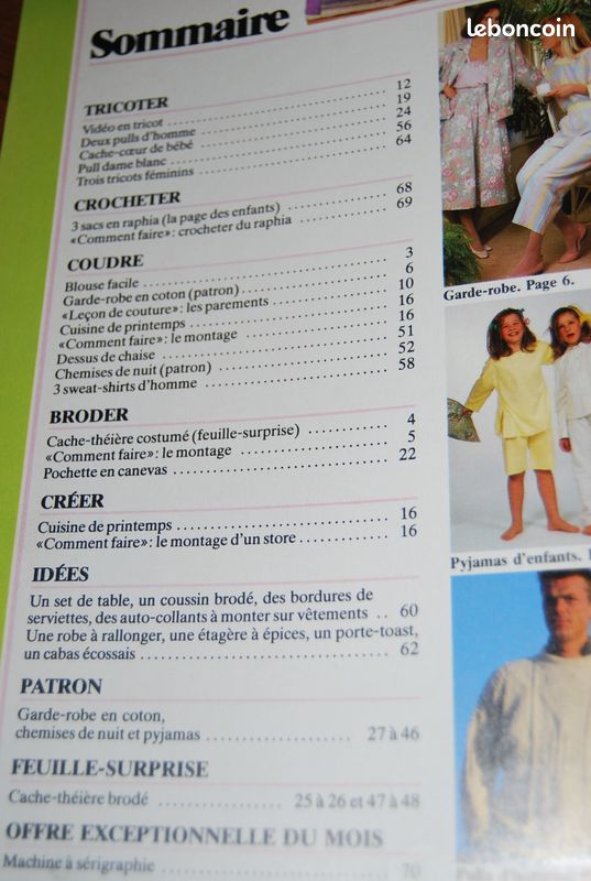 Couture magazine fait main N° 4 et 8 (image 3)