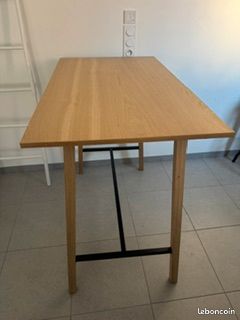 Vends table haute 4 places en bois massif (image 3)
