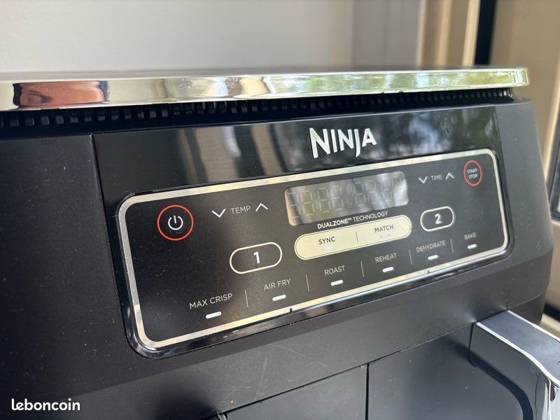 Air Fryer Ninja Dual Zone – 2 tiroirs – Excellent état (image 3)