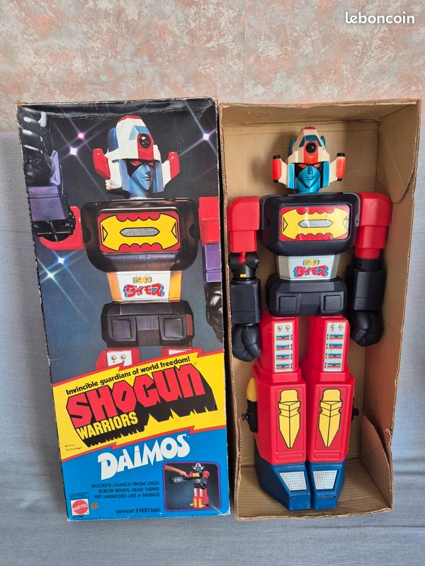 Très rare Shogun DAIMOS 60 cm série Goldorak Rayden (image 1)