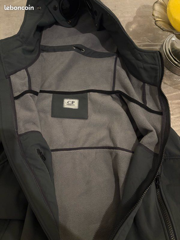 Gilet cp company gris (image 5)