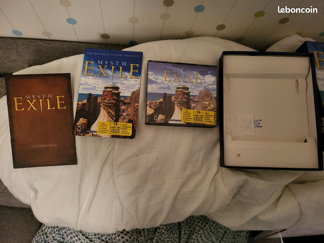 Myst III Exile - Version PC Big Box - Complète CIB - Français - Très Bon état