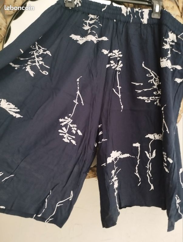 Short jupe culotte T58 neuf (image 2)