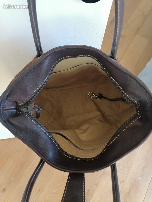 Sac a main "terre de bruyere" (image 3)