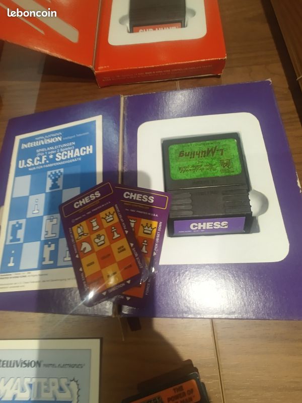 Jeu Vidéo USCF Chess Pour Intellivision - Avec Boîte - État Correct, Testé Et Fonctionnel