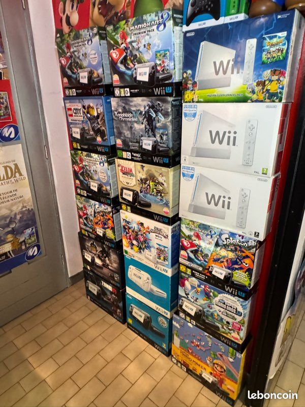 💎 ÉNORME lot de 80 boites de consoles vides Playstation switch Xbox Nintendo, Sony Microsoft display (image 4)