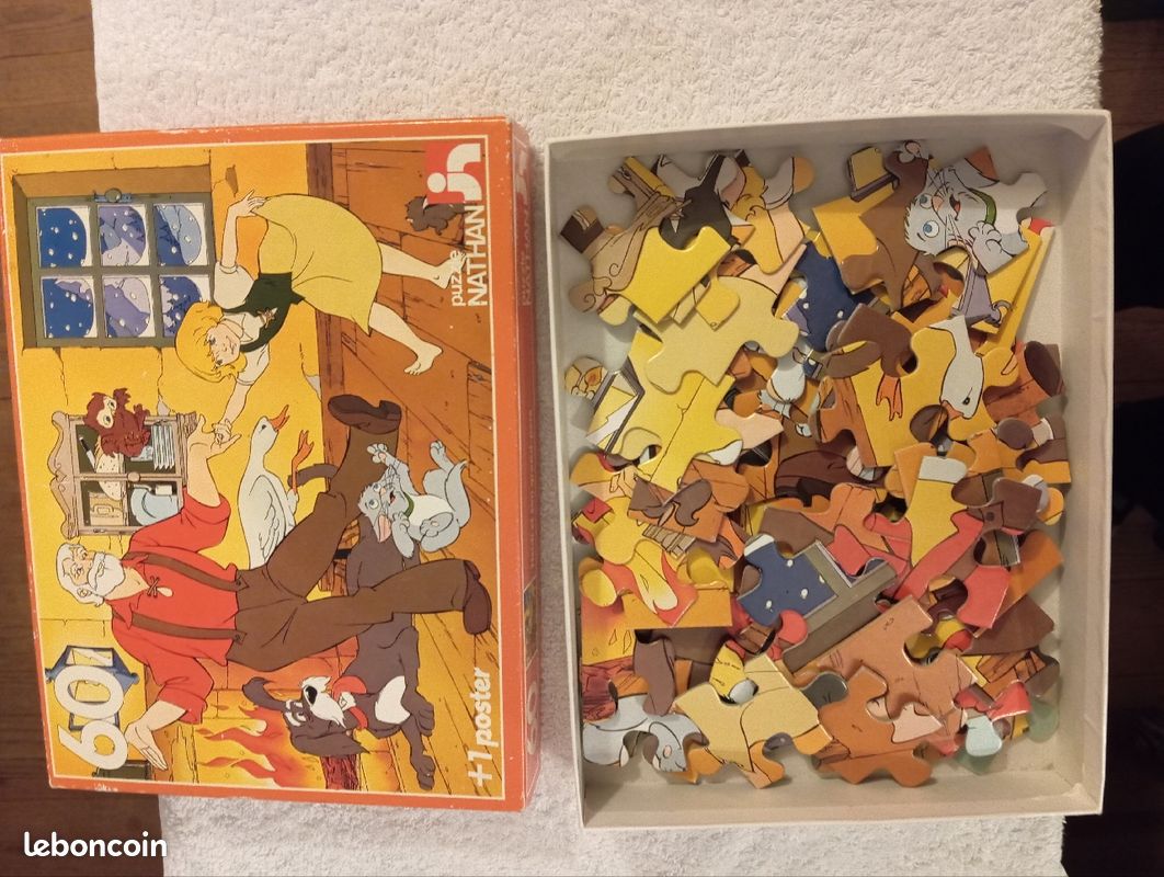 Puzzle heidi et son grand père vintage (image 3)