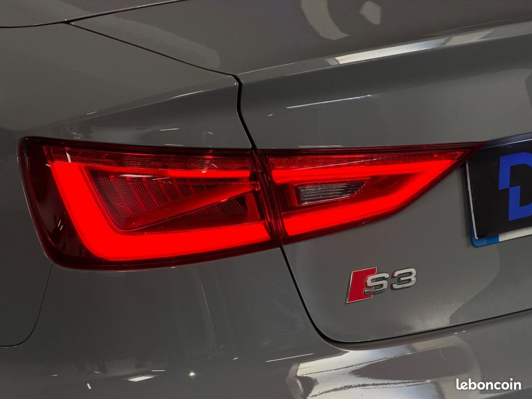 AUDI S3 CABRIOLET 2.0 TFSI 300cv QUATTRO S-Tronic 6 / BO / GRIS NARDO / CARPLAY / ENTRETIEN COMPLET (image 8)