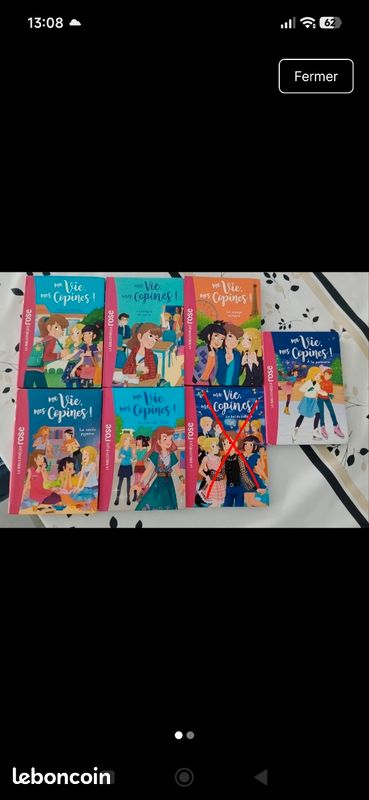 Lot de 6 livres ma vie mes copines (image 1)