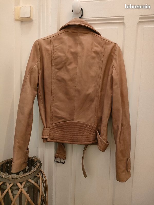 Perfecto Simili Cuir Femme Mango Mango Veste Simili Cuir Bordeaux