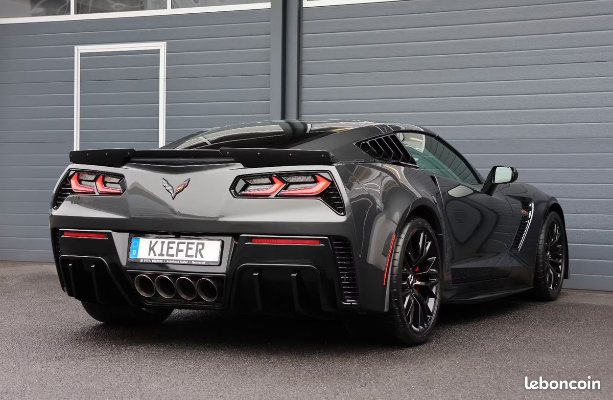 CORVETTE C7 Z06 6.2 V8 659 ch – HUD – Bose – Caméra 360° – Targa Carbone (image 6)