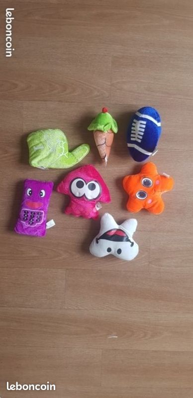 Lot de 7 peluche enfant (image 1)