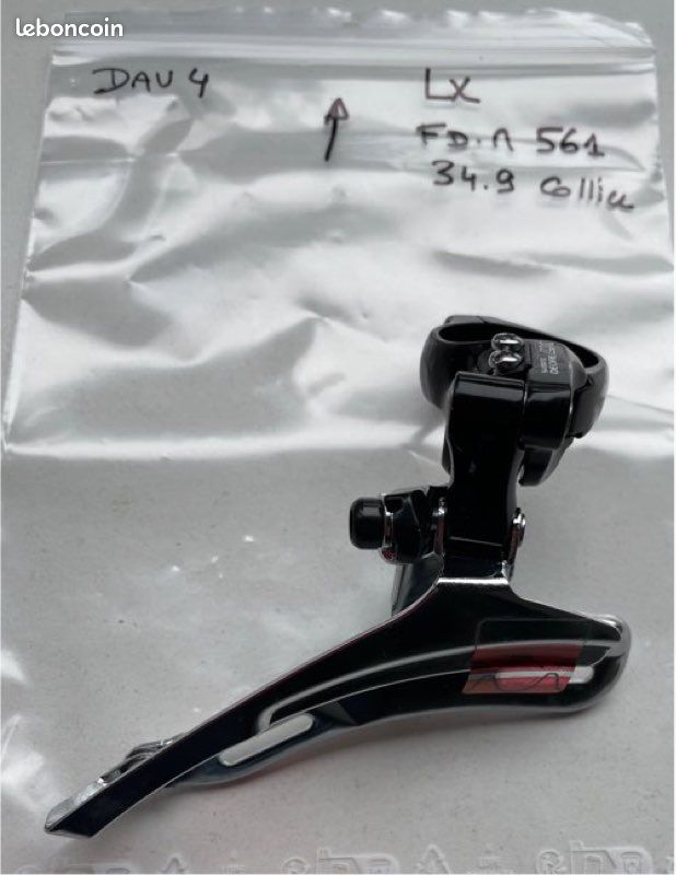 SHIMANO Dérailleur Avant Double Gris FD-M9020 Type E Tirage Latéral 11v