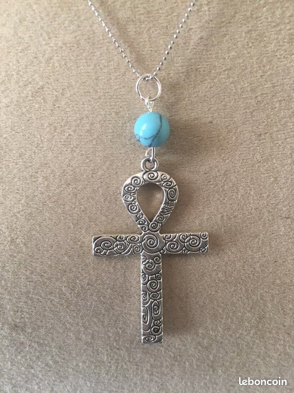 Pendentif croix d ankh, croix égyptienne, croix de vie (image 1)