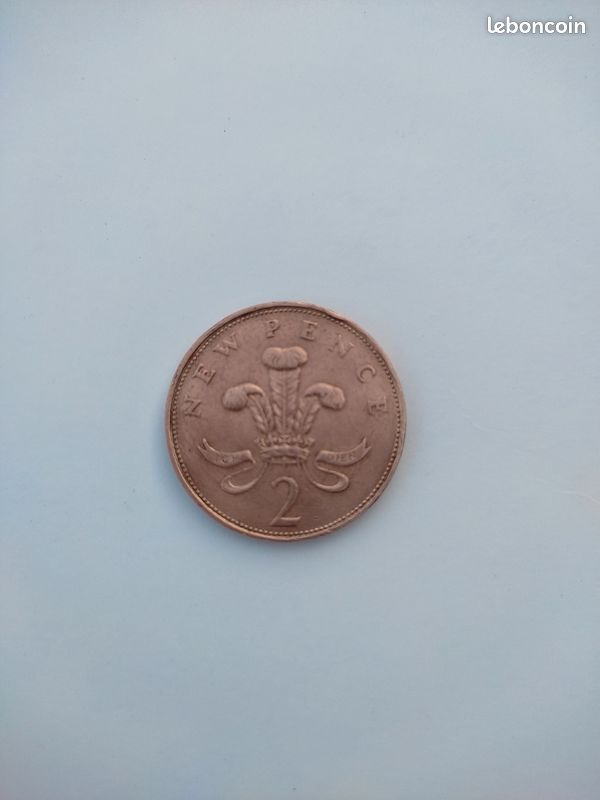 Pièce collection 2 New pence ElizabethII 1971 (image 1)