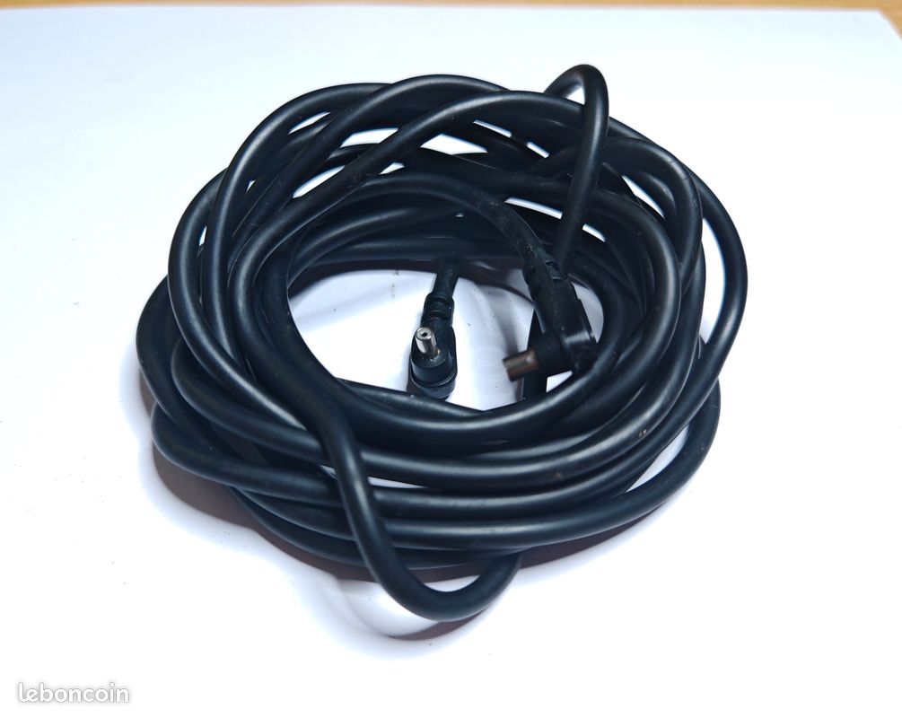 Câble 3m de synchronisation flash (ou cordon synchro PC) (image 1)