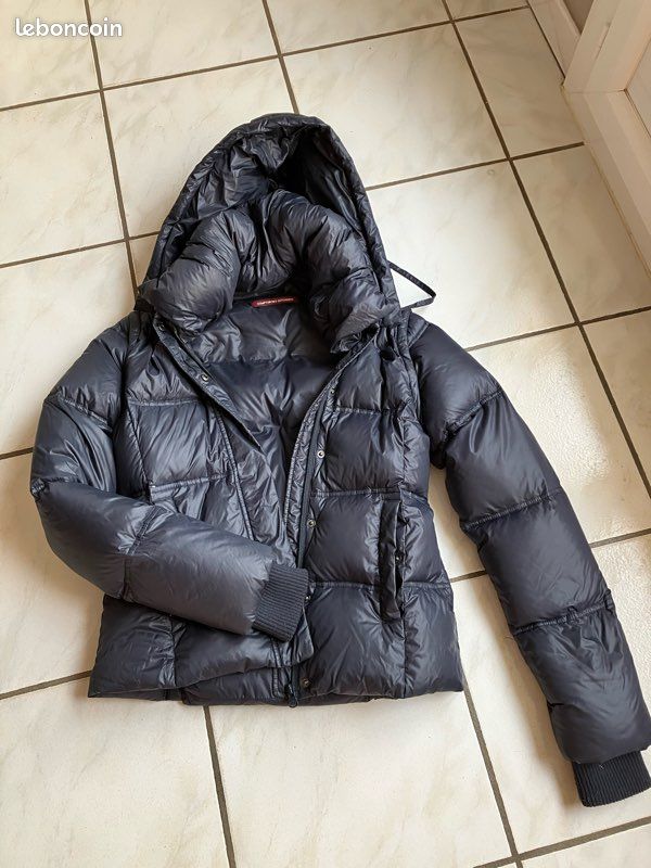 Doudoune Comptoir des Cotonniers bleu marine taille 36