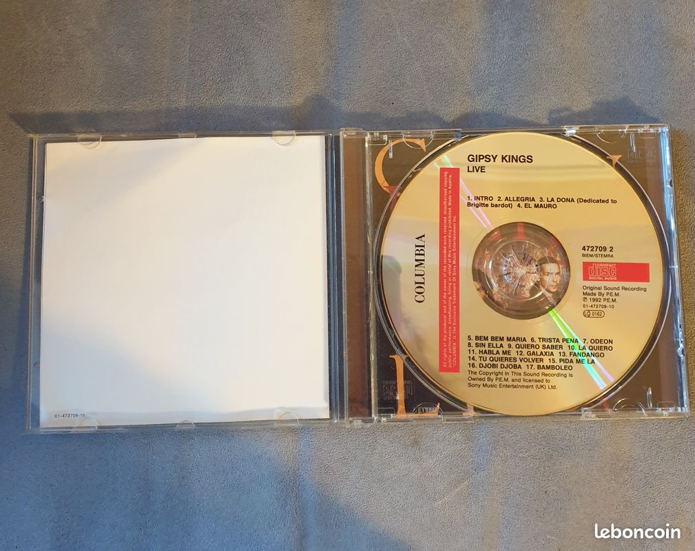 CD Gipsy Kings Live (image 3)