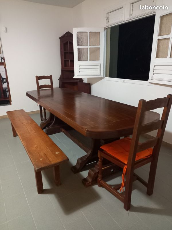 Table merisier (image 1)