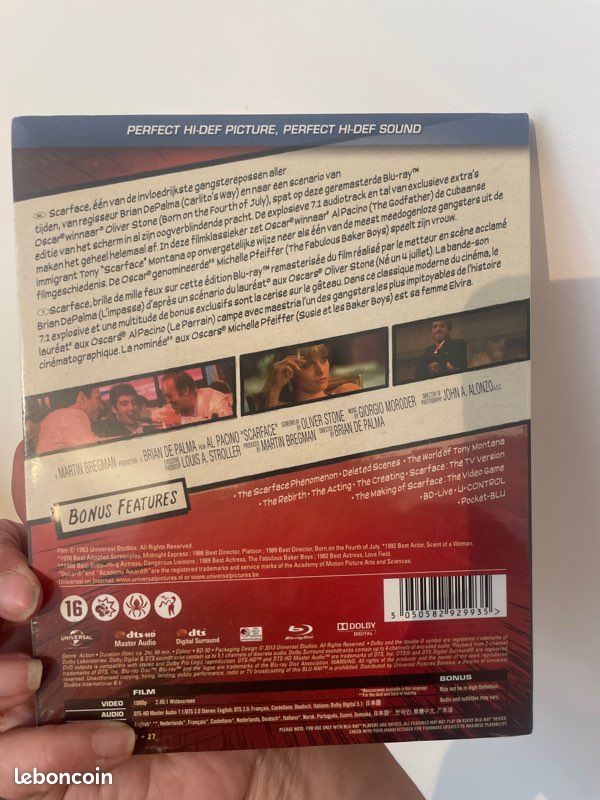 Blu-ray Scareface édition limitée neuf sous blister (image 2)