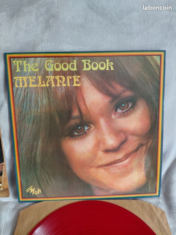 Lot 2 vinyle 33t Mélanie Best of disque couleur 1979 + In concert 1970 Très bon état (image 2)
