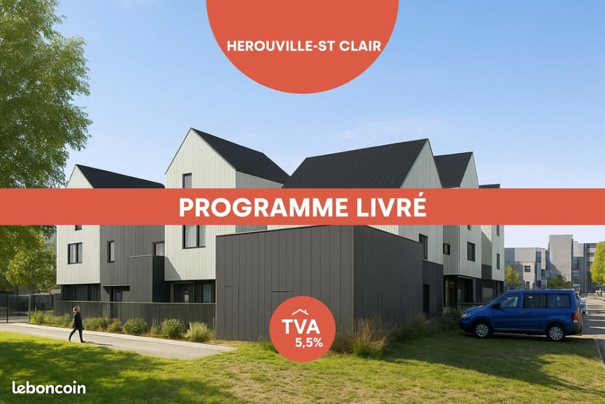 Maison 4 pièces 76 m² · à Hérouville-Saint-Clair · 76 m² · 225 000 €
