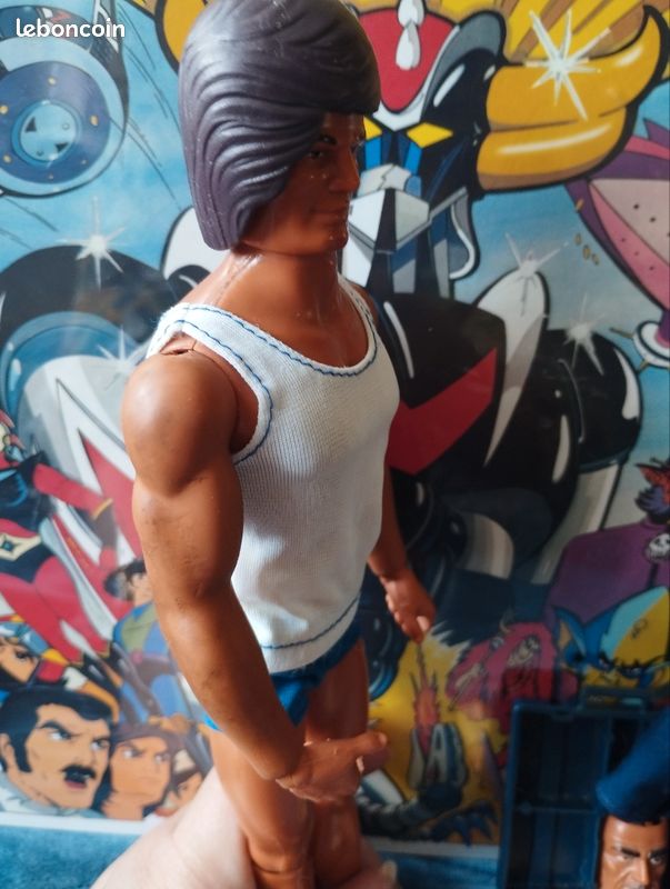 BIG JIM Figurine Agent Secret 004 Mattel