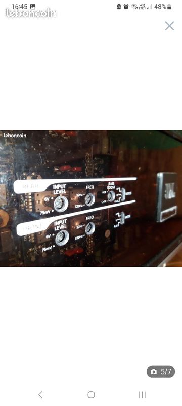 Ampli JBL GTO 75.4 + Caisson de basses Coustic (image 7)