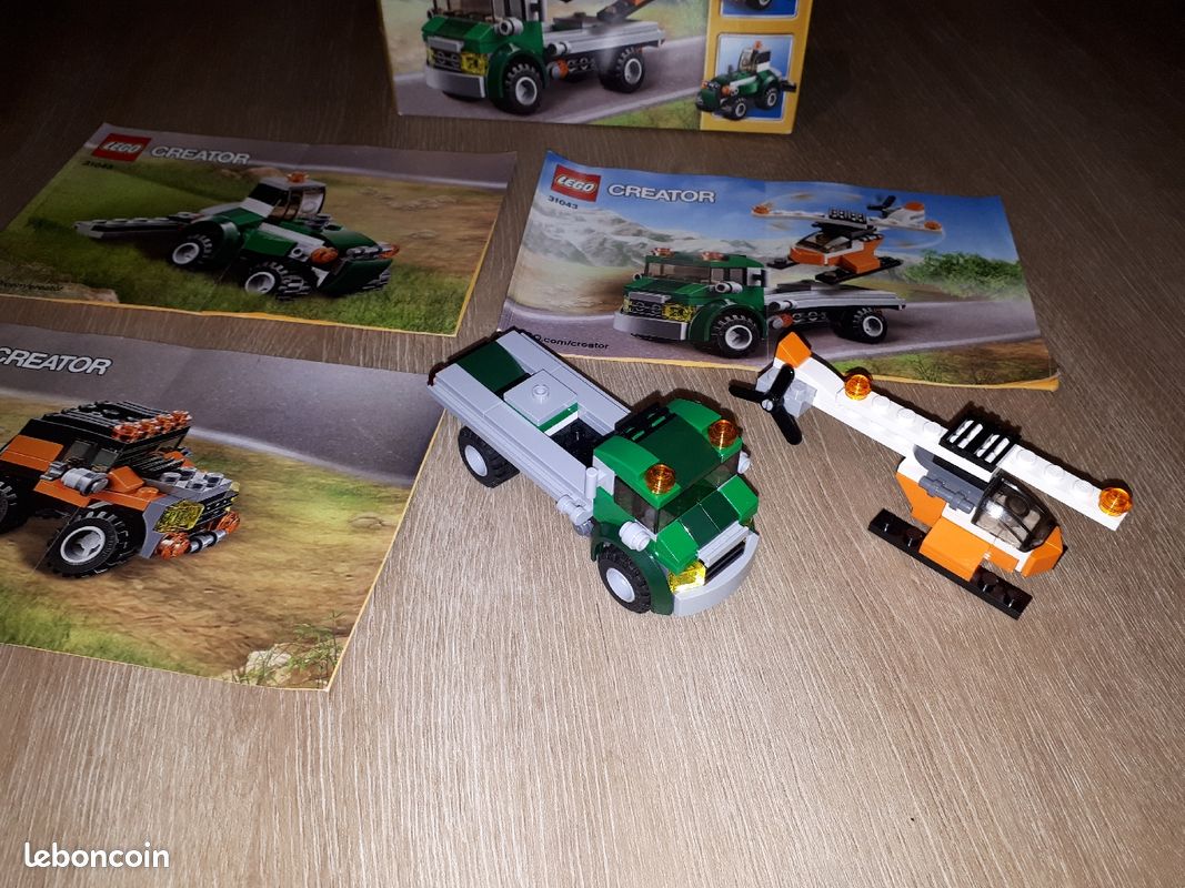 Lego Creator 31043 Le transport de l'hélicoptère (image 3)