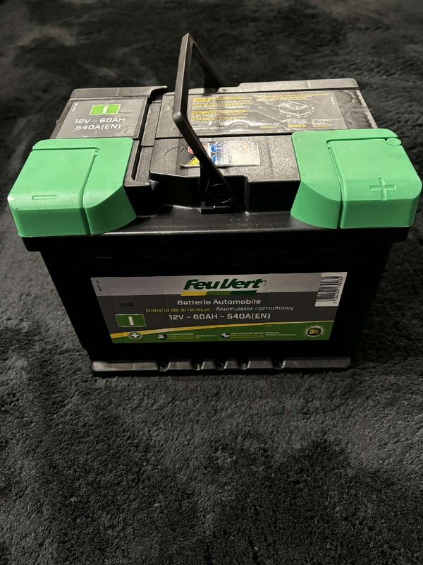 Batterie 12V/60Ah/540A Batterie de voiture