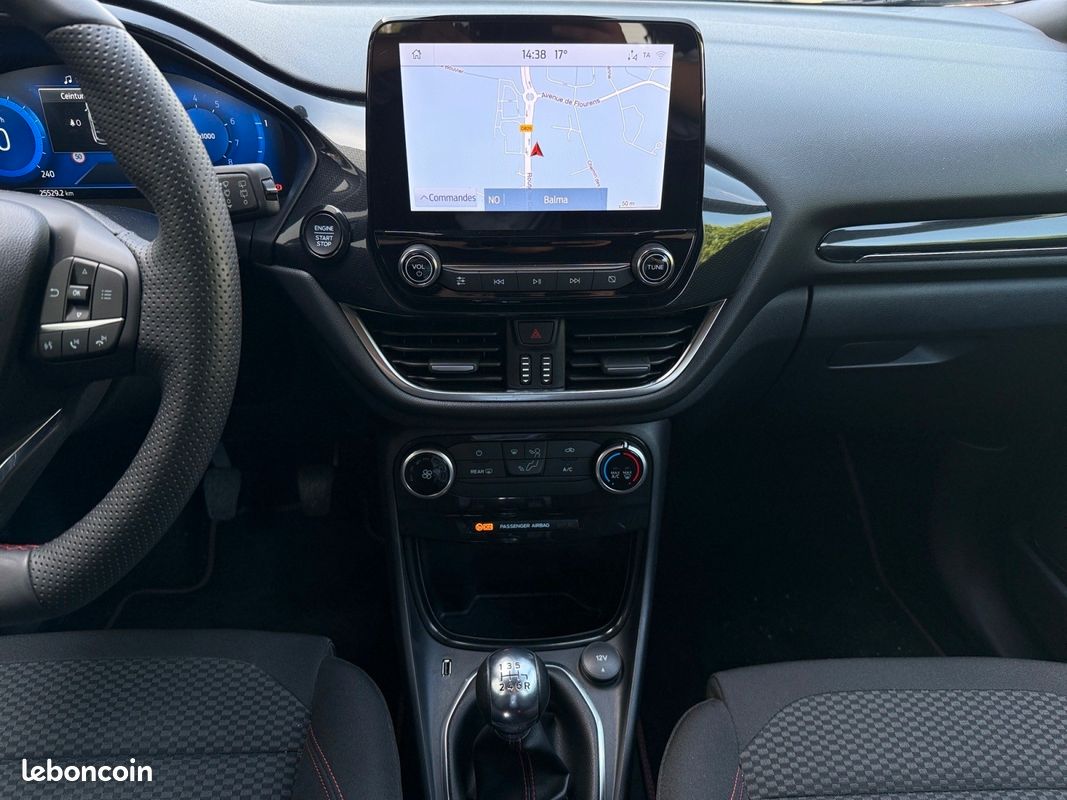 Ford puma 1.0 flexfuel ethanol 125 ch hybrid mhev st-line carplay radar de recul (image 6)