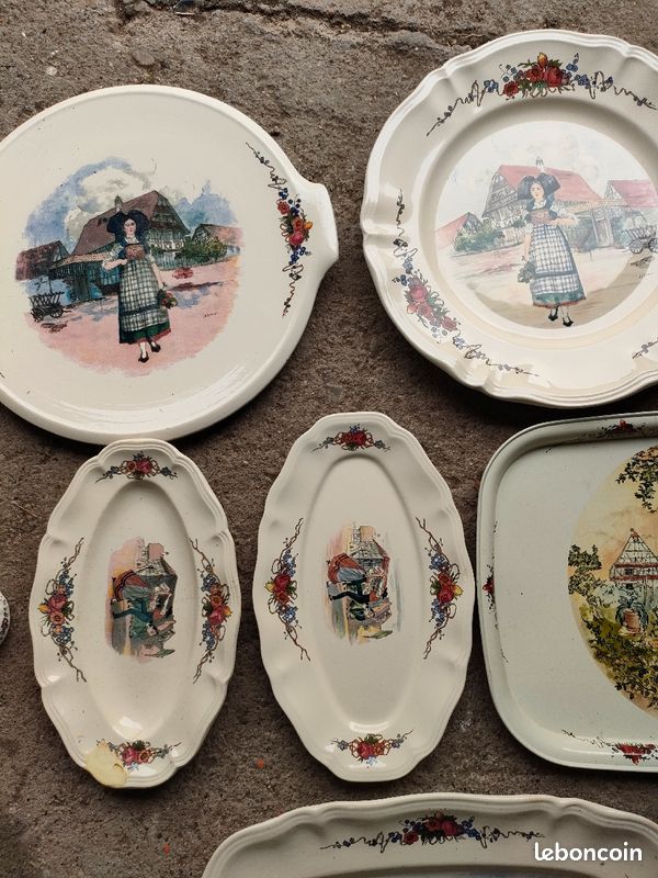 Divers vaisselles alsacienne le tout pour 40 euros (image 3)