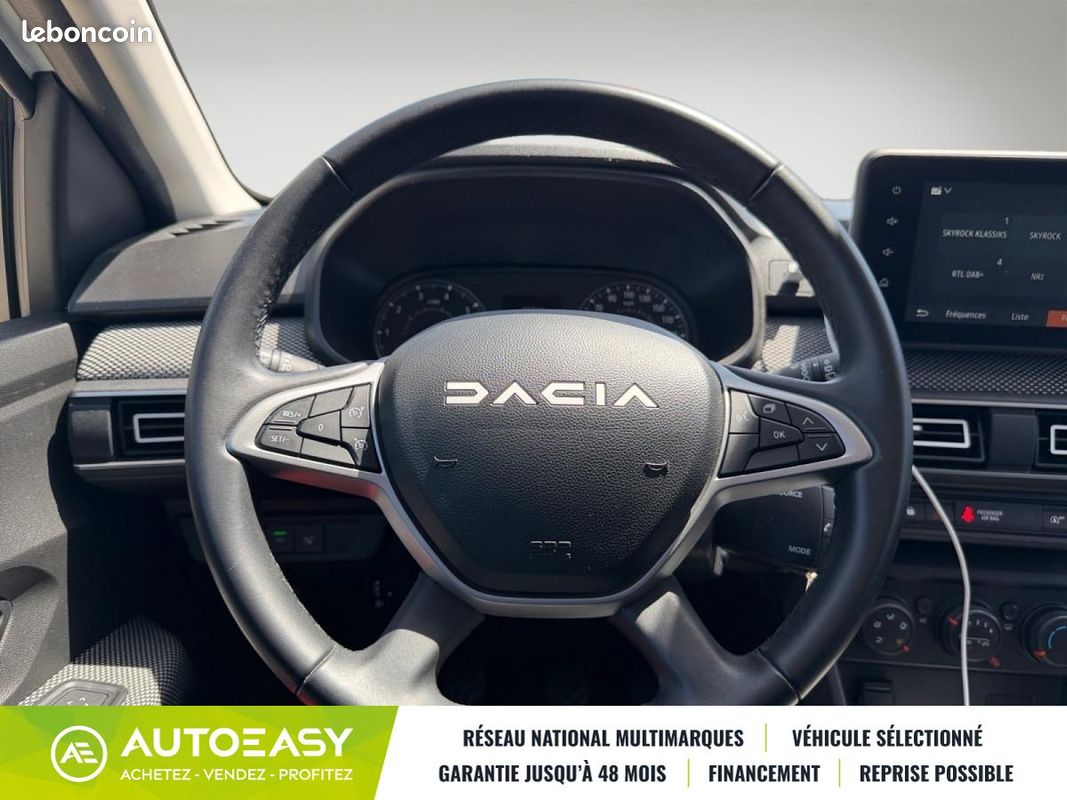 Dacia Sandero ECO-G 100 EXPRESSION / ENTRETIEN DACIA / CARPLAY / BLUETOOTH (image 16)