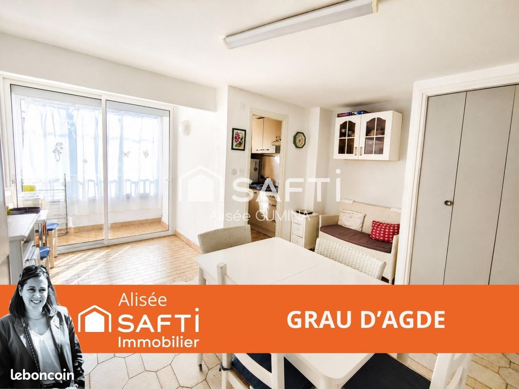 Appartement 1 pièce 29 m² · à Agde · 29 m² · 115 000 €