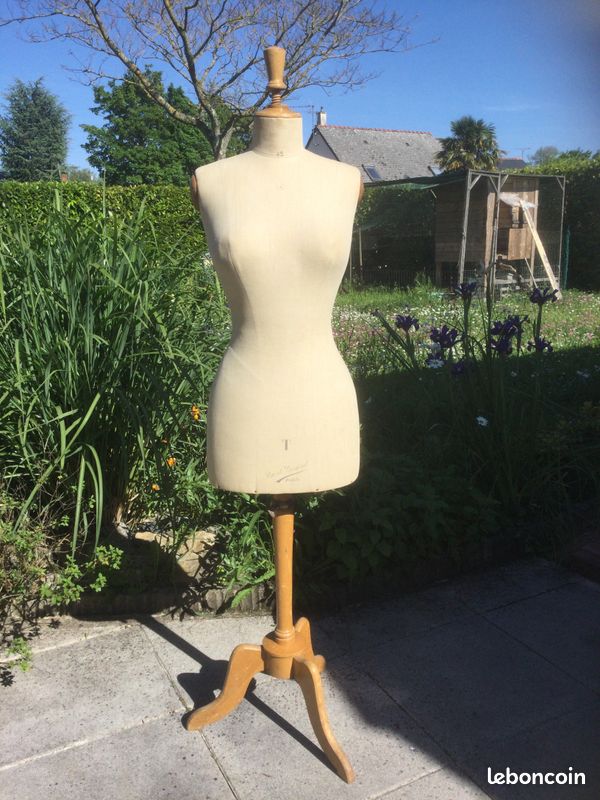 Mannequin Buste Girard ancien (image 1)