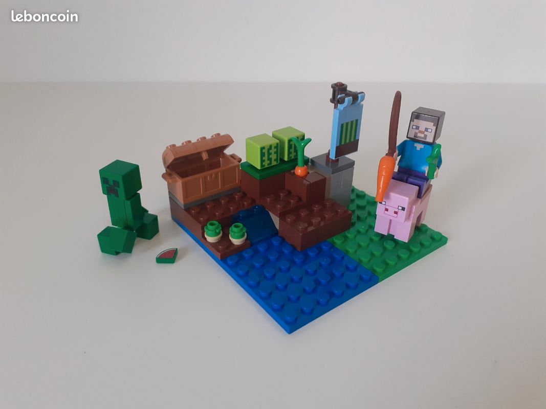 Lego Set The Melon Farm Lego Buy LEGO Minecraft The Pumpkin Farm