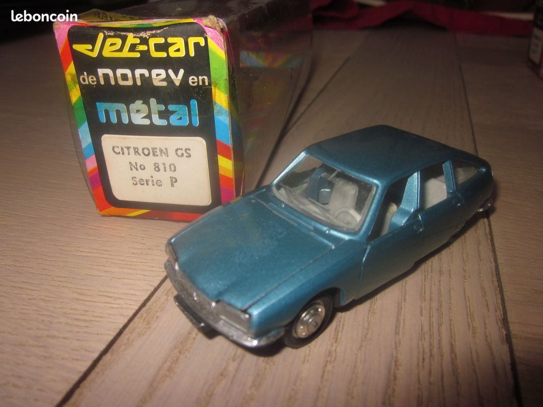 NOREV JET CAR - 810 - Citroen GS - Rouge orangé métallisé - En boite