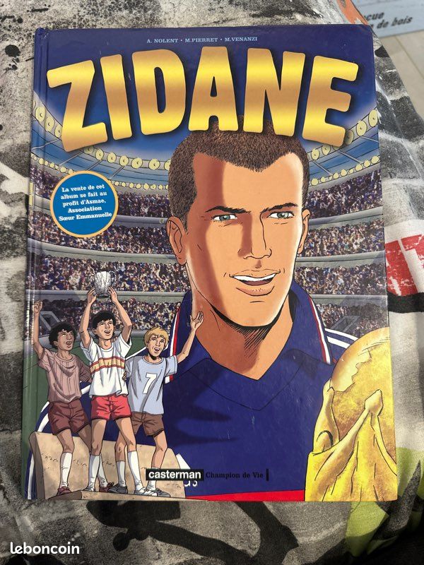 Livre sur Zidane (bande dessinée) (image 1)