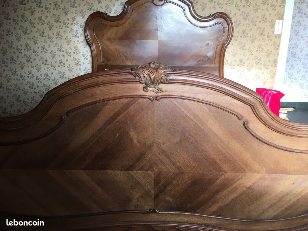 Chambre Napoléon 3 très bon état armoire + lit 140cm (image 3)