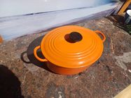 Cocotte Seb Vintage Orange - 25 Cm - Inox Intérieur - Pour Gaz