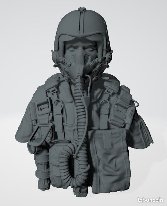 PANGCHENG 1/10 Figurine de Buste de Soldat de Femmes