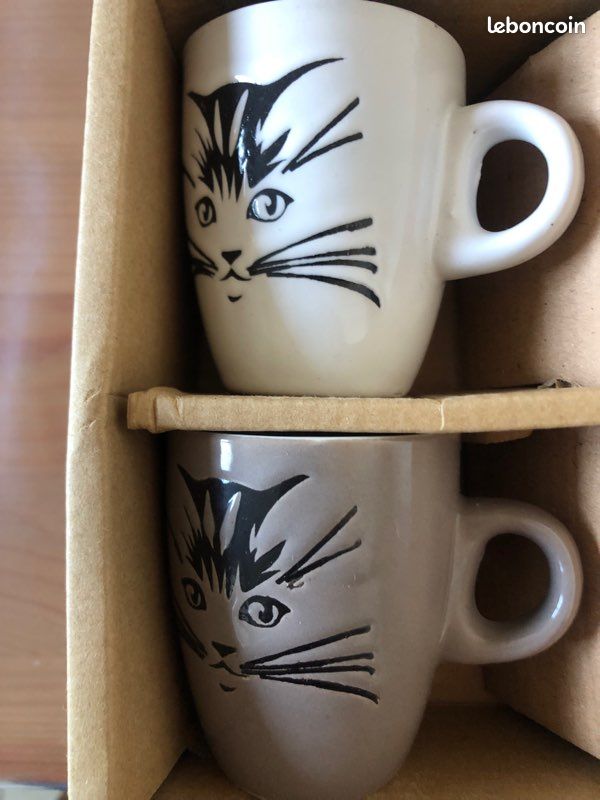 Service à café, motifs chat (image 3)
