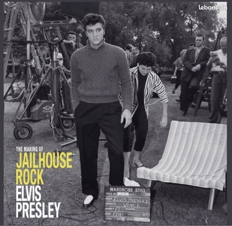 Elvis Presley The Making Of Jailhouse Rock Radio Recorders Studio-Mgm Soundstage Hollywood Avril Mai Juillet 1957 Box 2 livres couverture rigide 365 Pg-85 Pg 3 Cd Soundboard Vinyl 45 Tours Scellé Rare (image 4)