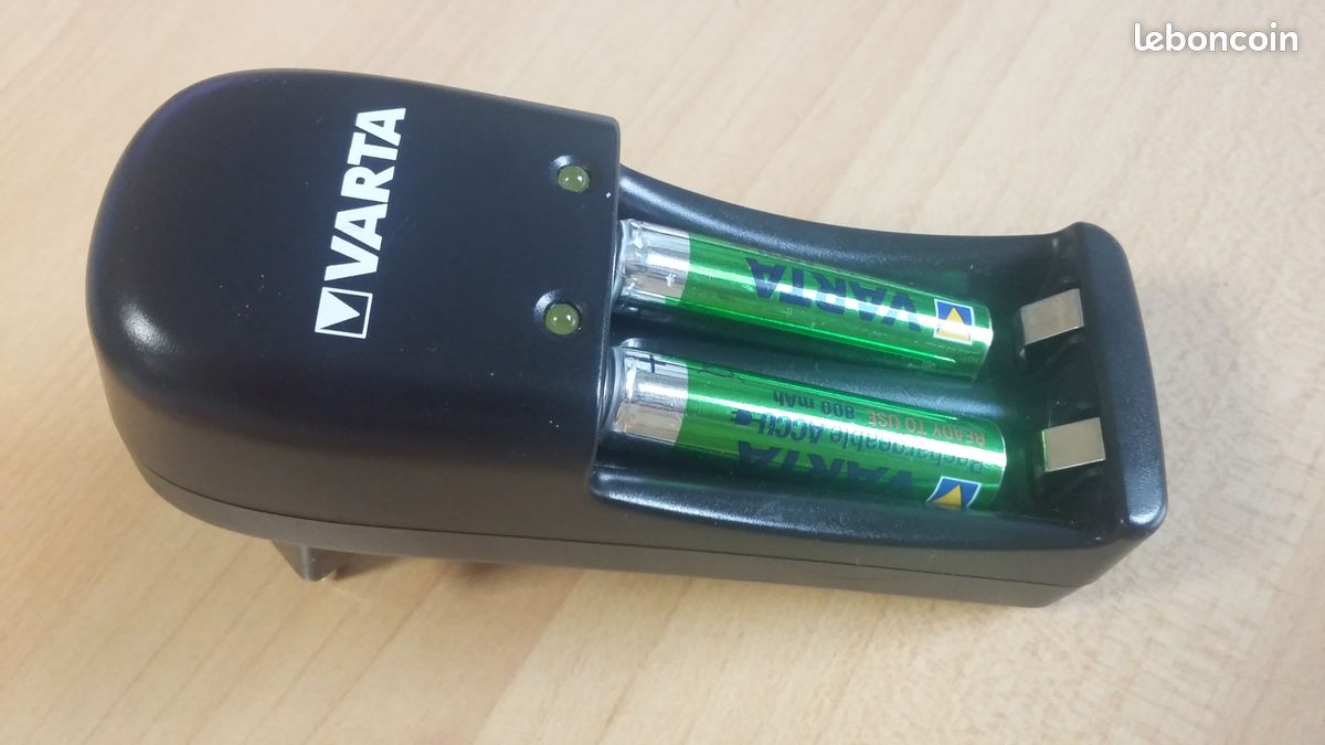 Piles ACCUS rechargeables + Chargeurs Varta (image 4)