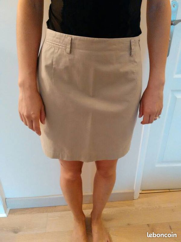 Jupe beige ralph lauren (image 1)