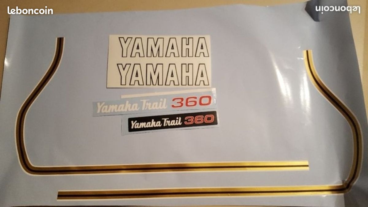 Labelbike - Réservoir 3D Latéral 2 Gardes Compatible Yamaha