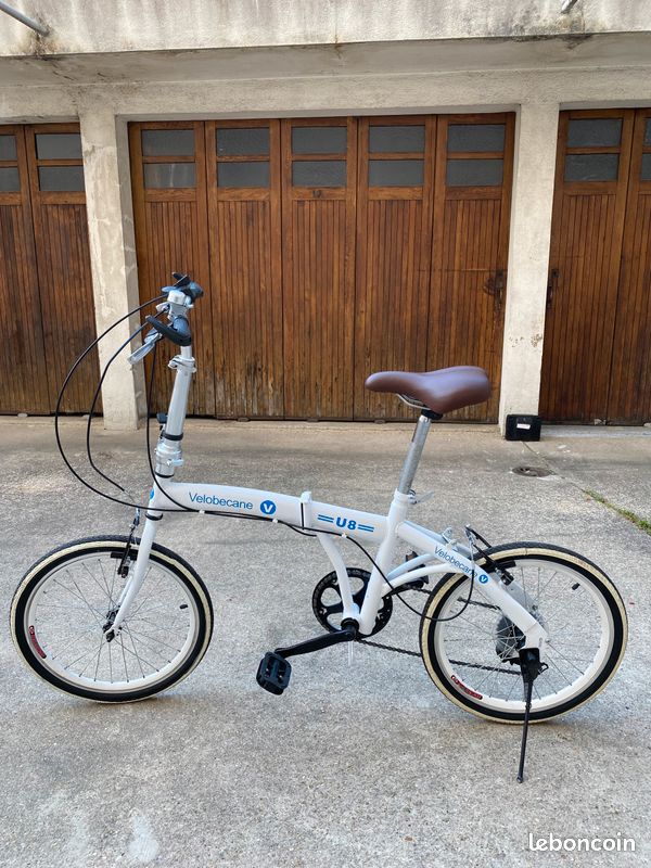 Vélo pliant velobecane presque neuf mais mécanisme de pliage cassé (réparation facile) (image 1)